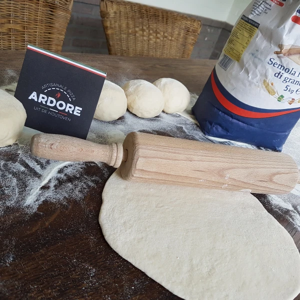 Pizza op een doopfeest